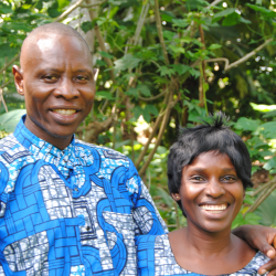 Guy Serge and Sylvie Ngalipe